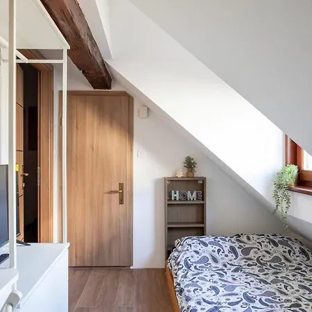 Apartmán Stylish Loft In The Hearth Of Historic Centre Lublaň